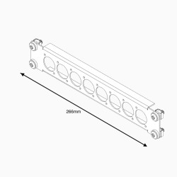 Soundcart 1U Patch Panel