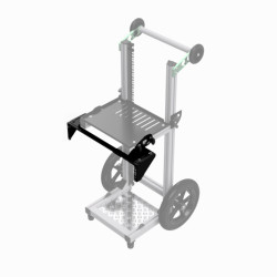 Soundcart 2U 19 inch Rack Adapter