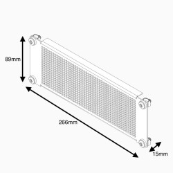 Soundcart 2U Vented Plate